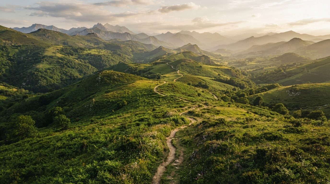 Greenway in Asturias